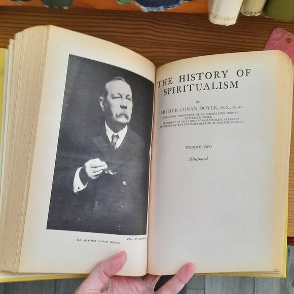 The History of Spiritualism (Two Volumes) by Arthur Conan Doyle (1975) - Picture 5 of 5